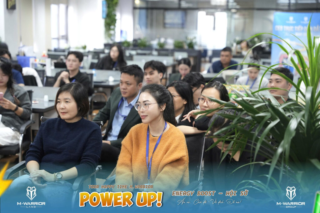 M.WARRIOR ĐÃ CHÍNH THỨC SẠC ĐẦY PIN 100% SAU SỰ KIỆN HAPPY TIME ENERGY BOOST NGÀY 19/11