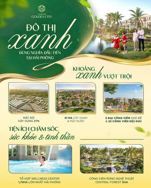 DỰ ÁN VINHOMES GOLDEN CITY