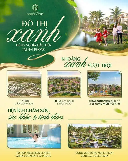 DỰ ÁN VINHOMES GOLDEN CITY