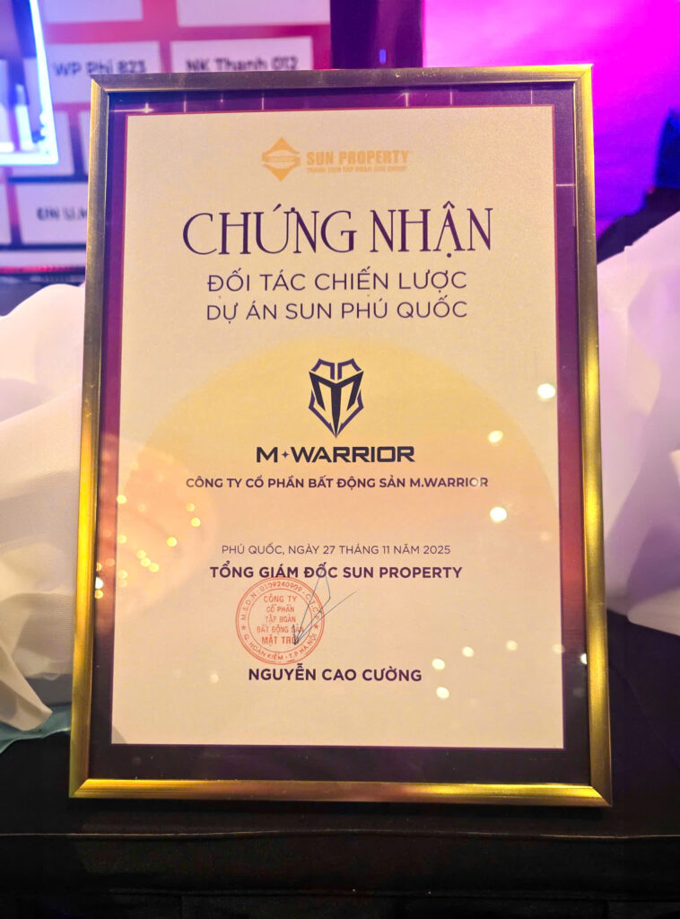M.WARRIOR CHÍNH THỨC TRỞ THÀNH ĐỐI TÁC CHIẾN LƯỢC DỰ ÁN SUN PHÚ QUỐC: BẮT ĐẦU HÀNH TRÌNH CHINH PHỤC ĐẢO NGỌC, THIÊN ĐƯỜNG SỐNG CHẤT TỪNG GIÂY