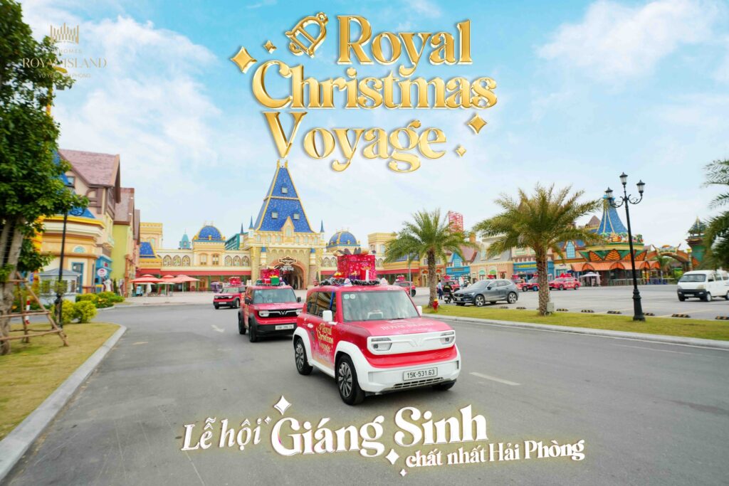 Hành trình Royal Christmas Voyage: Mang phép màu Giáng sinh từ Vinhomes Royal Island xuống phố