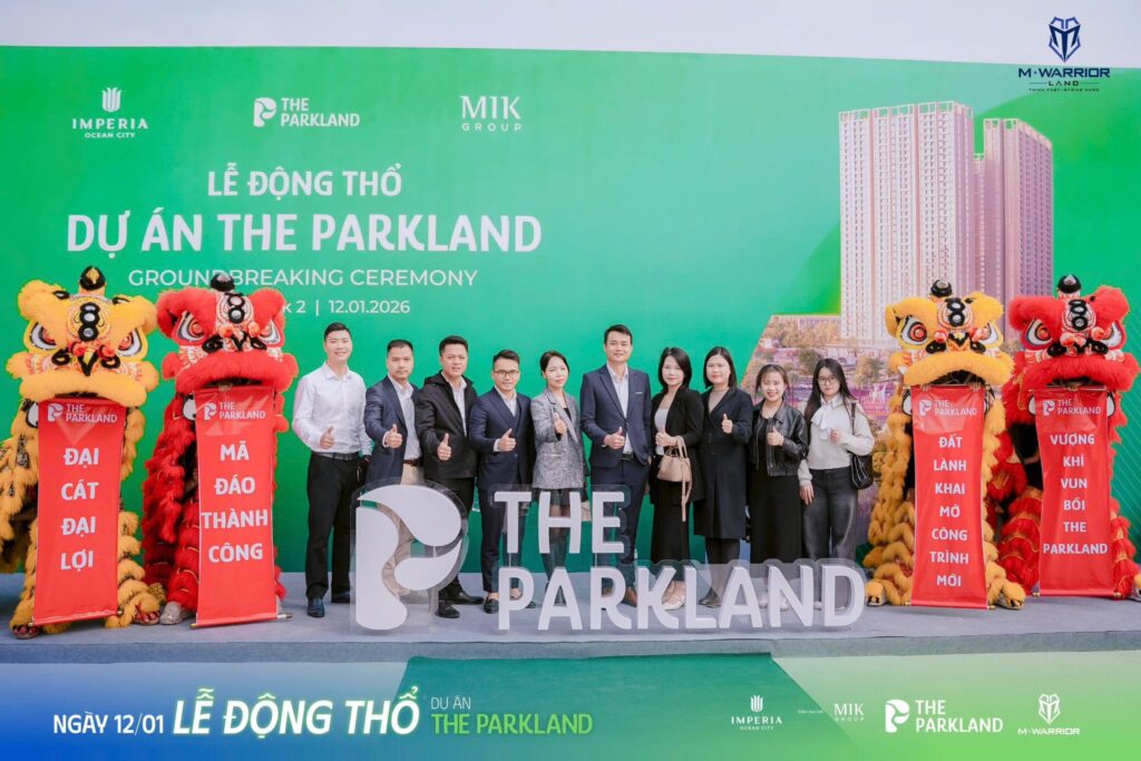 M.WARRIOR CHÚC MỪNG LỄ ĐỘNG THỔ THE PARKLAND: KHỞI ĐẦU HÀNH TRÌNH CHINH PHỤC TÂM ĐIỂM OCEAN CITY